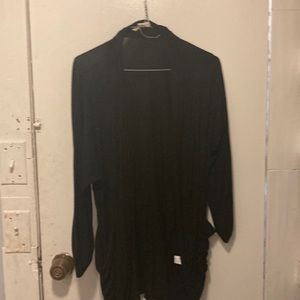 Black cardigan